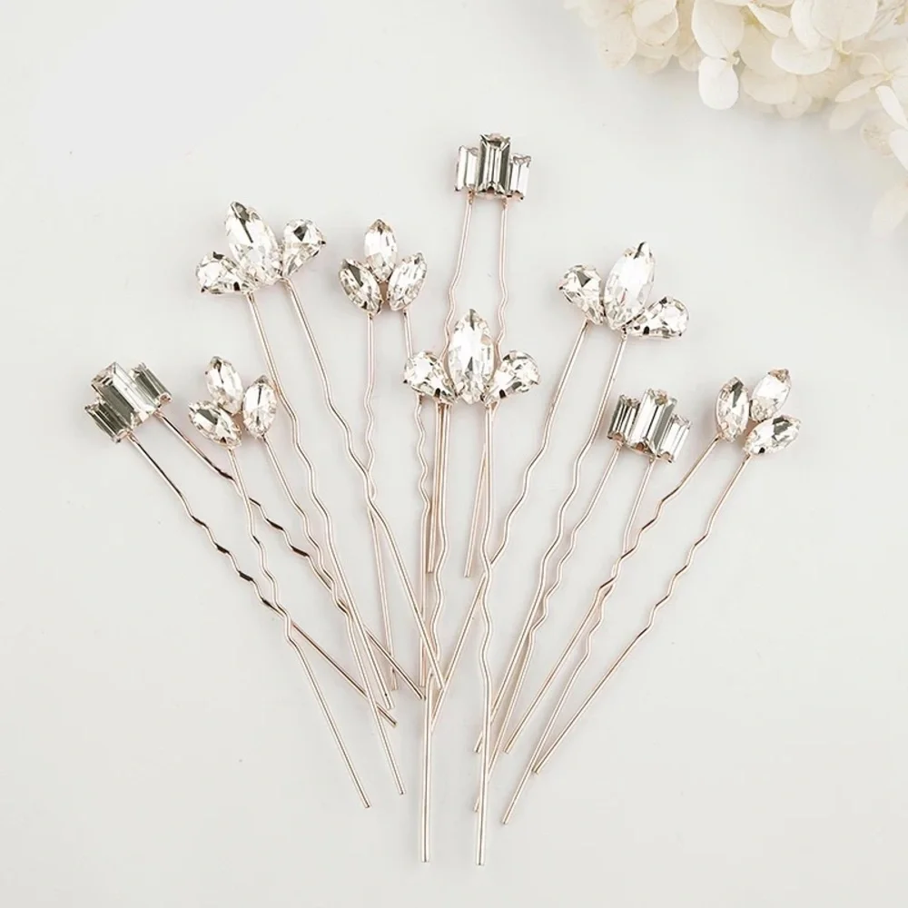 Art Deco Gold Updo Wedding Bridal Hair Pins Kit